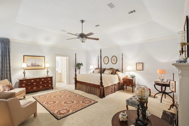 6230 Pebble Beach Dr, Houston, TX 77069 - carpeted bedroom with ceiling fan