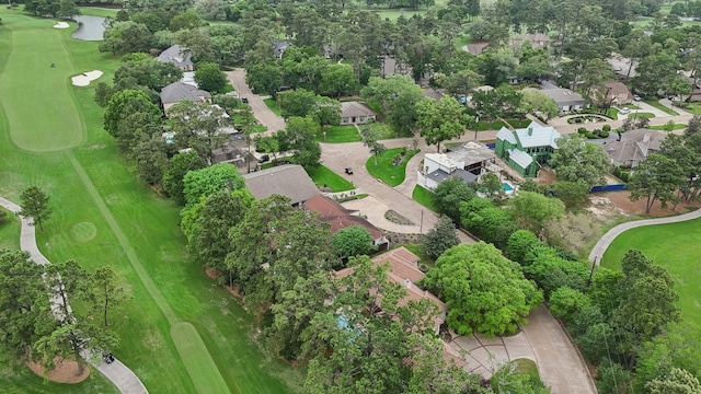 6230 Pebble Beach Dr, Houston, TX 77069 - aerial view of property and surrounding area featuring a local golf course and nearby suburban area