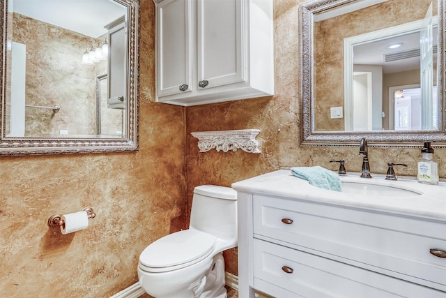 22806 Rachels Manor Dr, Katy, TX 77494 - bathroom featuring toilet and vanity