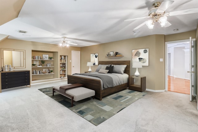 22806 Rachels Manor Dr, Katy, TX 77494 - bedroom with carpet floors and a ceiling fan