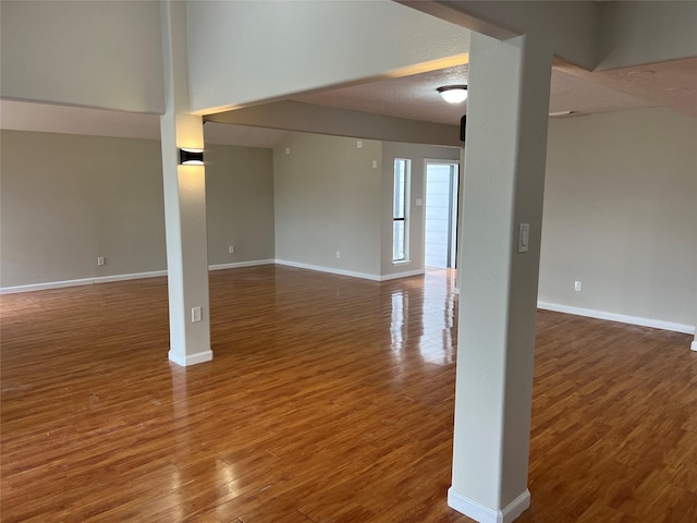 10719 Bellfair Dr, Houston, TX 77072 - empty room featuring wood finished floors and baseboards