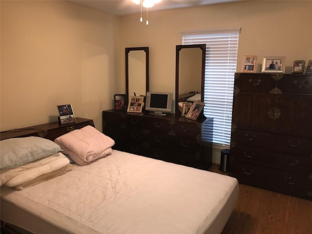 6203 Gladewell Dr, Houston, TX 77072 - bedroom featuring wood finished floors