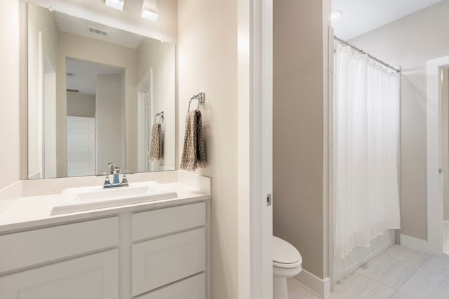 11111 Heartleaf Aster Way, Cypress, TX 77433 - full bathroom featuring vanity, shower / tub combo, and tile patterned flooring