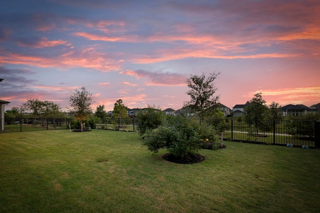 11111 Heartleaf Aster Way, Cypress, TX 77433 - view of yard at dusk