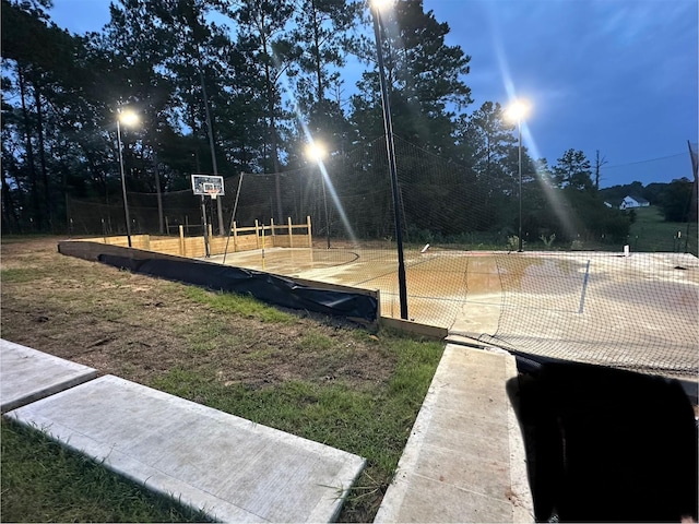 1000 Denson Allen Rd, Coldspring, TX 77331 - view of yard with community basketball court