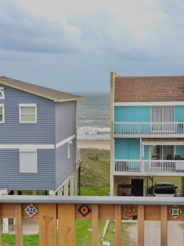 110 Pelican Pl, Surfside Beach, TX 77541 - water view with nearby beach