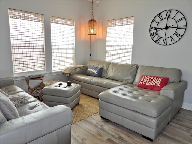 110 Pelican Pl, Surfside Beach, TX 77541 - living area with wood finished floors