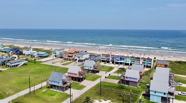 110 Pelican Pl, Surfside Beach, TX 77541 - aerial view of extended coastline