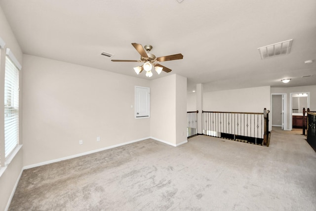 2714 Birchwood Meadow Ct, Katy, TX 77494 - unfurnished room with carpet flooring and ceiling fan