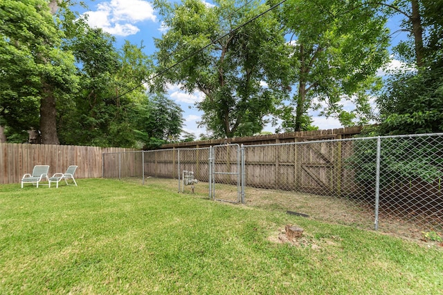 2801 John St, La Marque, TX 77568 - view of fenced backyard
