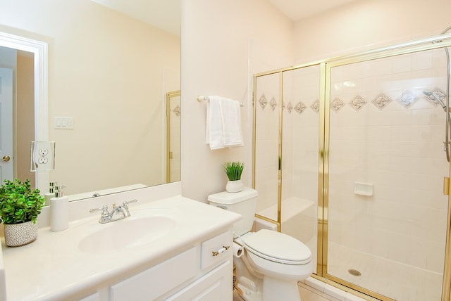 3003 Bernadette Ln, Houston, TX 77043 - bathroom with a shower stall and vanity