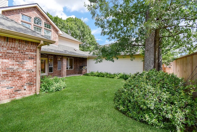 3003 Bernadette Ln, Houston, TX 77043 - view of yard