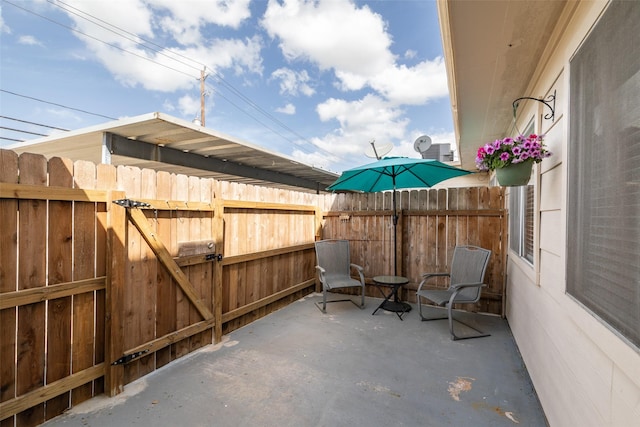 8101 Amelia Rd Unit 509, Houston, TX 77055 - view of patio