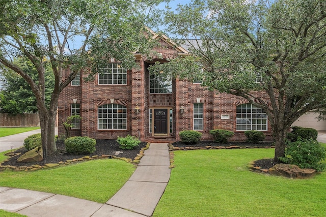 8511 Parmer Ct, Houston, TX 77064 - traditional-style home featuring brick siding