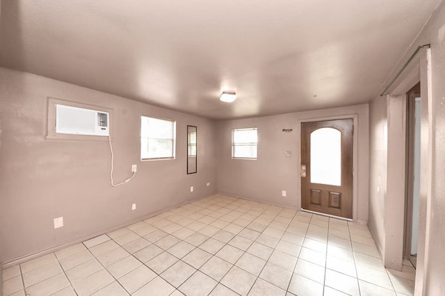 6821 Haight St, Houston, TX 77028 - foyer entrance featuring light tile patterned flooring