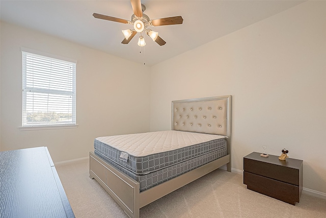 47 Monarch Trl, Sugar Land, TX 77498 - bedroom featuring light carpet and ceiling fan