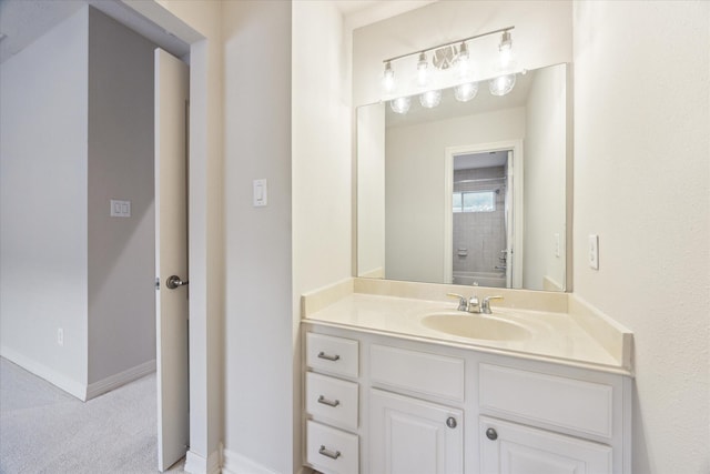 12410 Sonata Canyon Ln, Houston, TX 77041 - bathroom featuring vanity and a shower