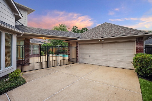 12410 Sonata Canyon Ln, Houston, TX 77041 - garage featuring driveway