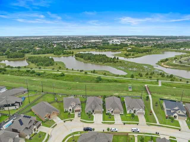 2707 Wollemi Pine Trl, Katy, TX 77493 - aerial view of residential area with a large body of water