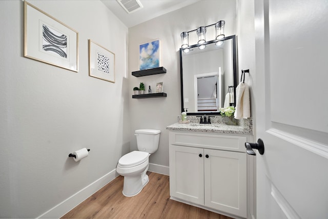 2707 Wollemi Pine Trl, Katy, TX 77493 - bathroom featuring vanity and wood finished floors