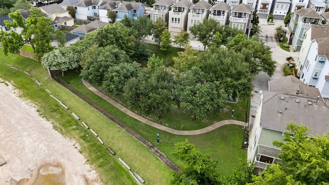 1161 Beasley Hills Ln, Houston, TX 77008 - aerial perspective of suburban area