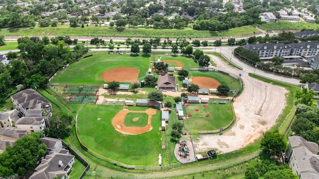 1161 Beasley Hills Ln, Houston, TX 77008 - aerial view of residential area