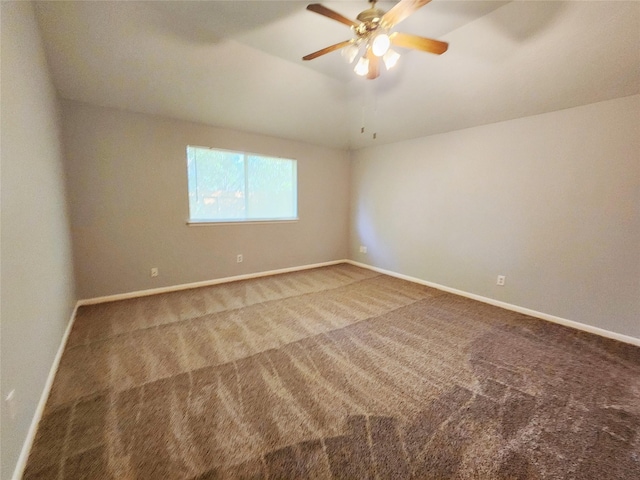 15006 Yorktown Colony Dr, Houston, TX 77084 - carpeted spare room with baseboards and ceiling fan