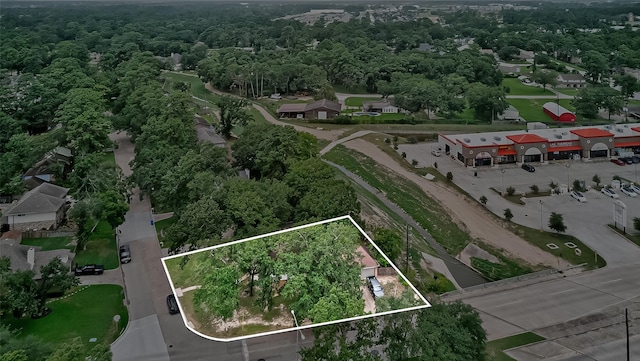 19502 Enchanted Oaks Dr, Spring, TX 77388 - aerial overview of property's location featuring property boundaries highlighted
