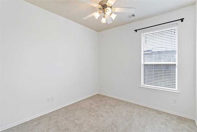 23307 W Pine Ivy Ln, Tomball, TX 77375 - carpeted empty room featuring baseboards and ceiling fan