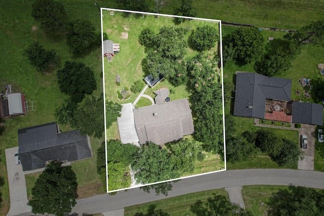 2505 Mary Ave, Pearland, TX 77581 - view of property location with property parcel outlined