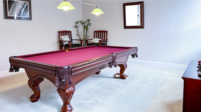 2715 Joshua Tree Ln, Manvel, TX 77578 - playroom featuring carpet flooring and billiards
