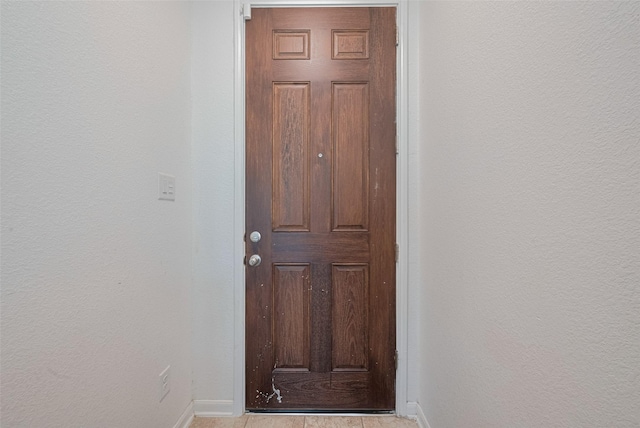602 Willow Briar Dr, Houston, TX 77090 - doorway to outside with baseboards