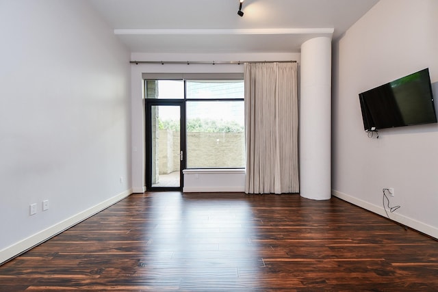5005 Hidalgo St Unit 210, Houston, TX 77056 - spare room featuring dark wood-style flooring