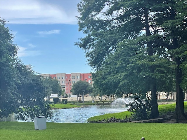 5005 Hidalgo St Unit 210, Houston, TX 77056 - view of home's community featuring a water view and a yard
