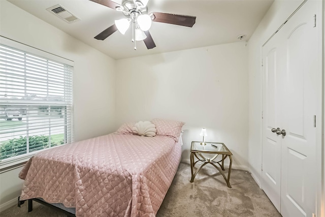 21118 Baltic Rain Dr, Hockley, TX 77447 - bedroom featuring carpet floors and ceiling fan