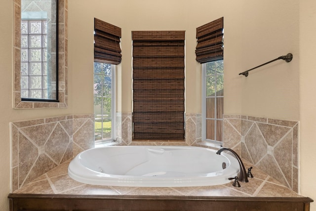 4022 Hidden Winds Dr, Spring, TX 77386 - full bath with a whirlpool tub