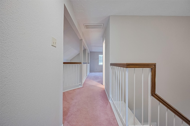 2415 Pebbledowne Cir, Sugar Land, TX 77478 - corridor with carpet flooring and a textured wall