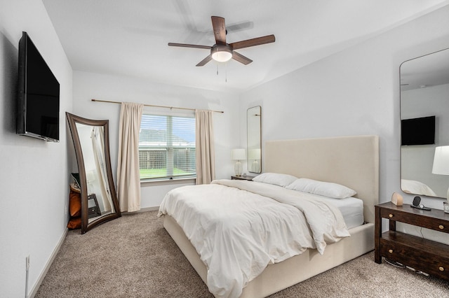 12810 Barnesbury Ln, Houston, TX 77047 - bedroom with carpet and ceiling fan