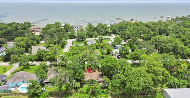 1202 Fay Rd, Kemah, TX 77565 - bird's eye view of a large body of water