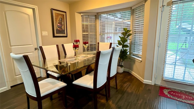 2514 Creekleaf Rd, Houston, TX 77068 - dining room featuring wood finished floors and plenty of natural light