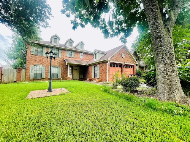 55 Sweetleaf Ct, Lake Jackson, TX 77566 - view of front of home featuring brick siding and an attached garage
