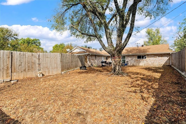 446 Norwood St, Marlin, TX 76661 - view of fenced backyard
