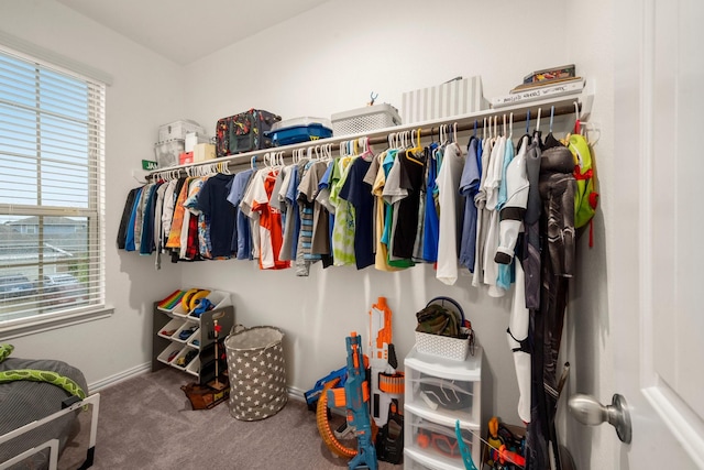 29522 Westhope Dr, Spring, TX 77386 - walk in closet featuring carpet floors