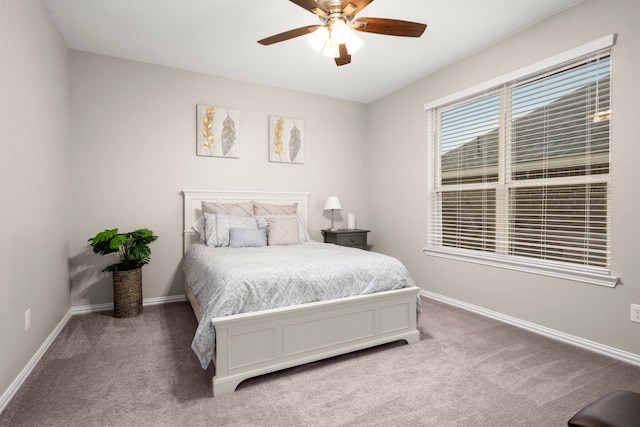 29522 Westhope Dr, Spring, TX 77386 - bedroom with carpet flooring and ceiling fan