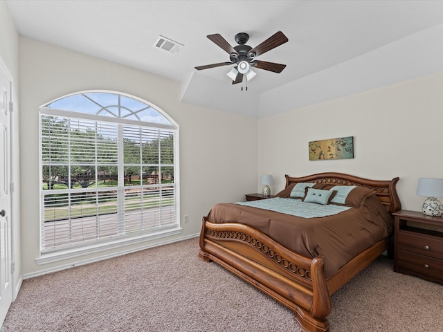 3139 Prairiestone Trail Ln, Katy, TX 77450 - carpeted bedroom with a ceiling fan