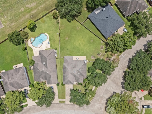 3139 Prairiestone Trail Ln, Katy, TX 77450 - aerial view of a pool
