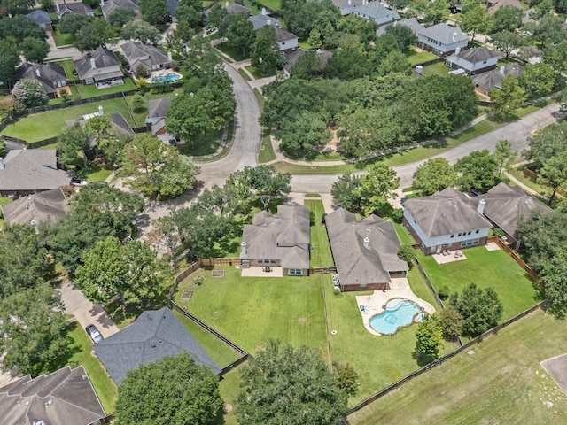 3139 Prairiestone Trail Ln, Katy, TX 77450 - aerial perspective of suburban area with a pool