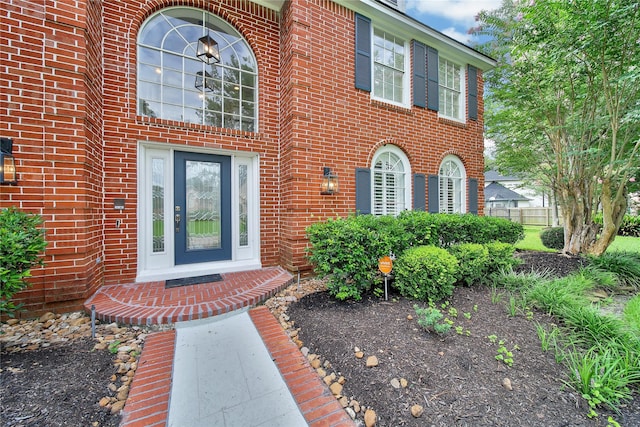 2206 Hickory Park Dr, Kingwood, TX 77345 - entrance to property featuring brick siding