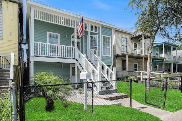 3515 Winnie St, Galveston, TX 77550 - view of building exterior featuring stairs