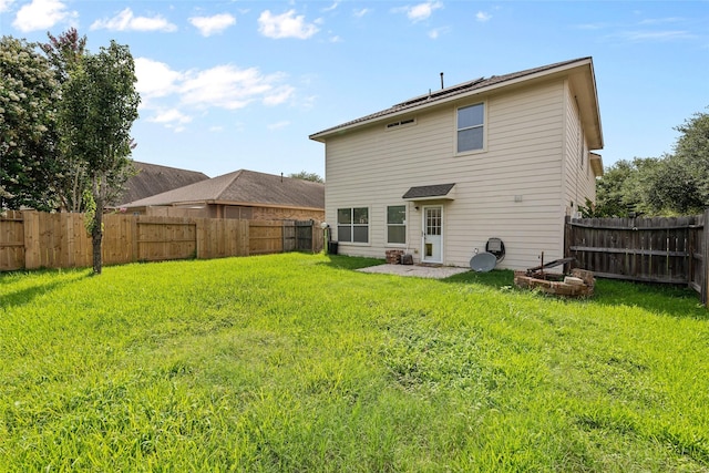 20523 Ranch Mill Ln, Cypress, TX 77433 - back of house featuring a fenced backyard